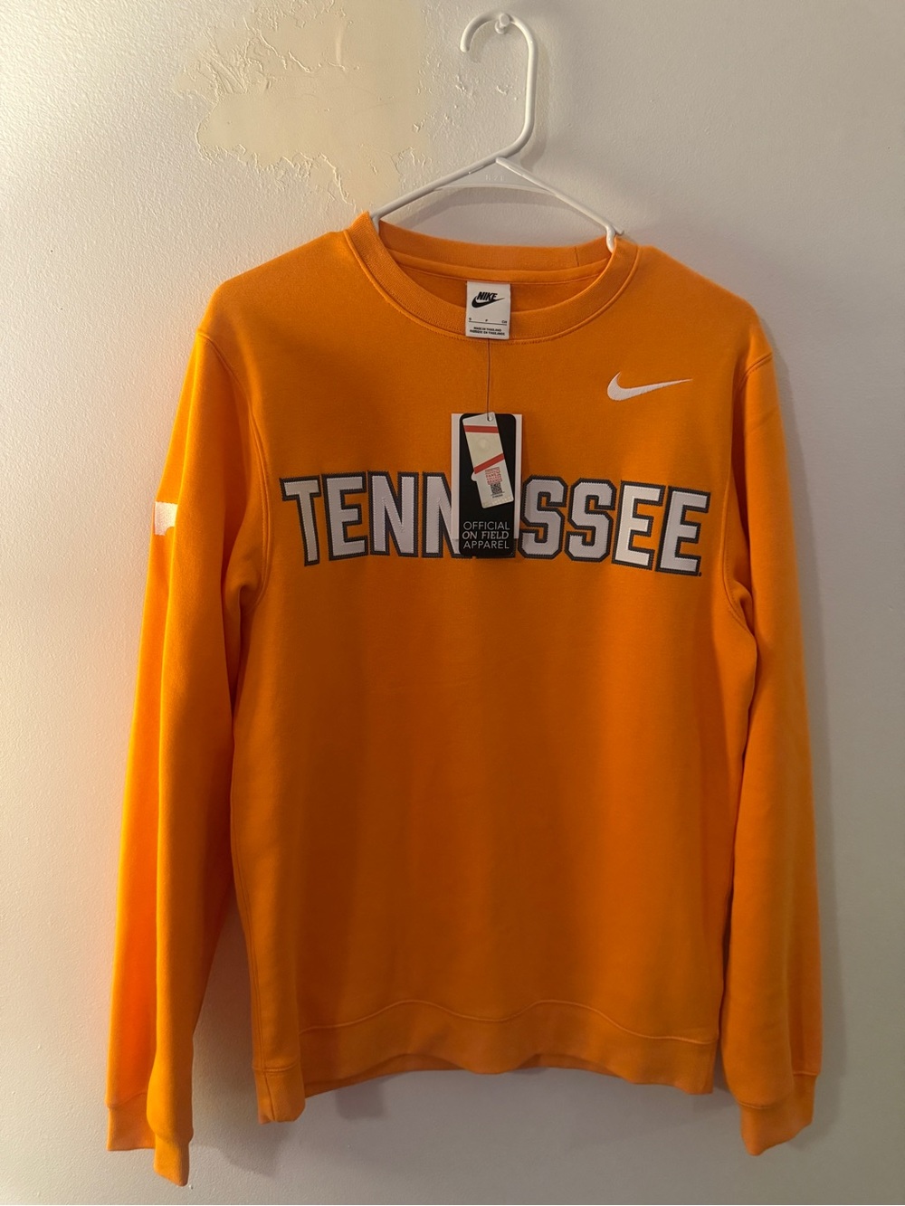 Nike Orange 'Tennessee' Crewneck Sweatshirt - Picture 3 of 3